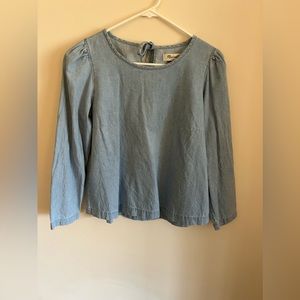 Madewell jean shirt size small